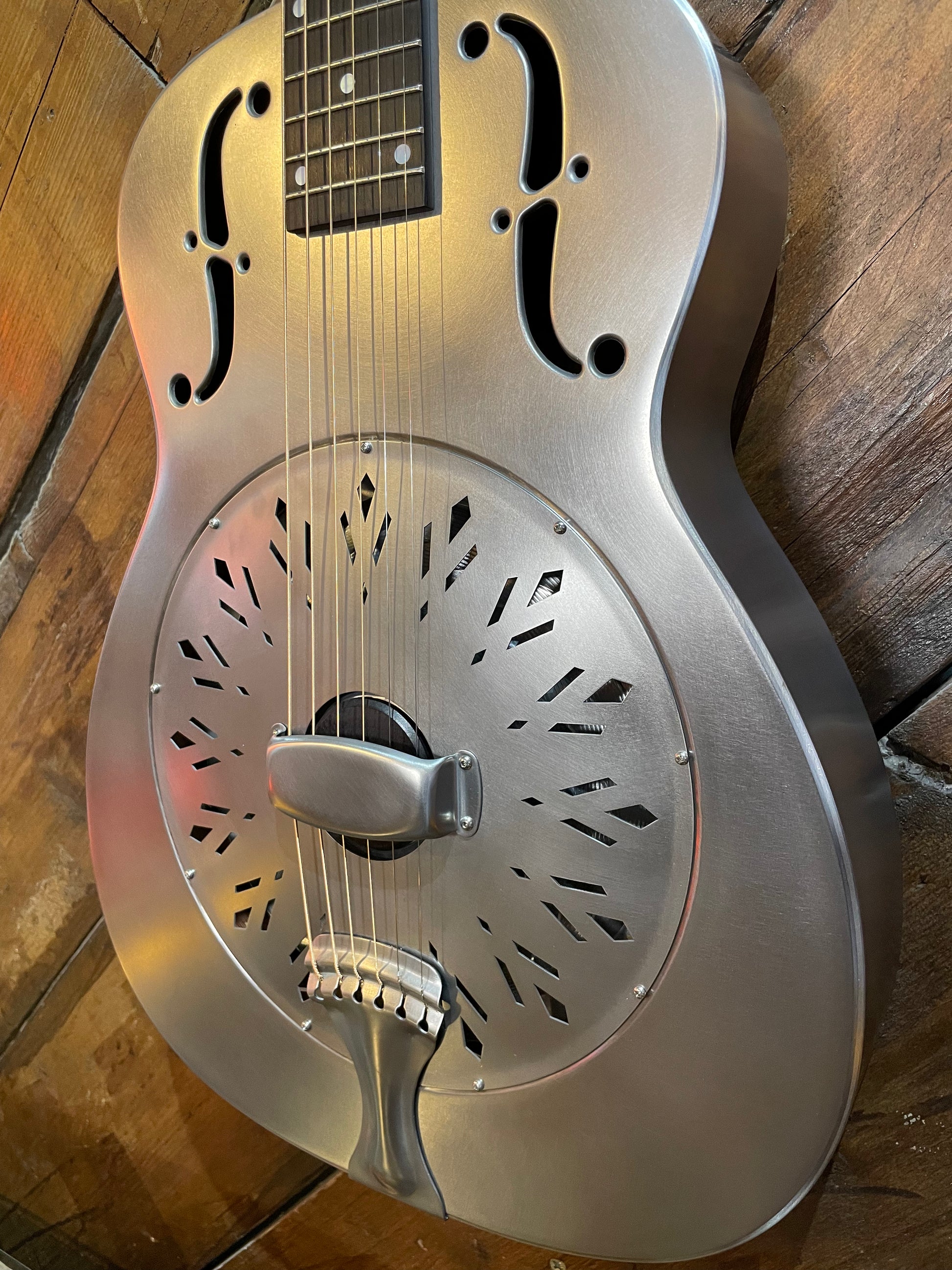 National RAW Series 14 Fret Resonator, Steel