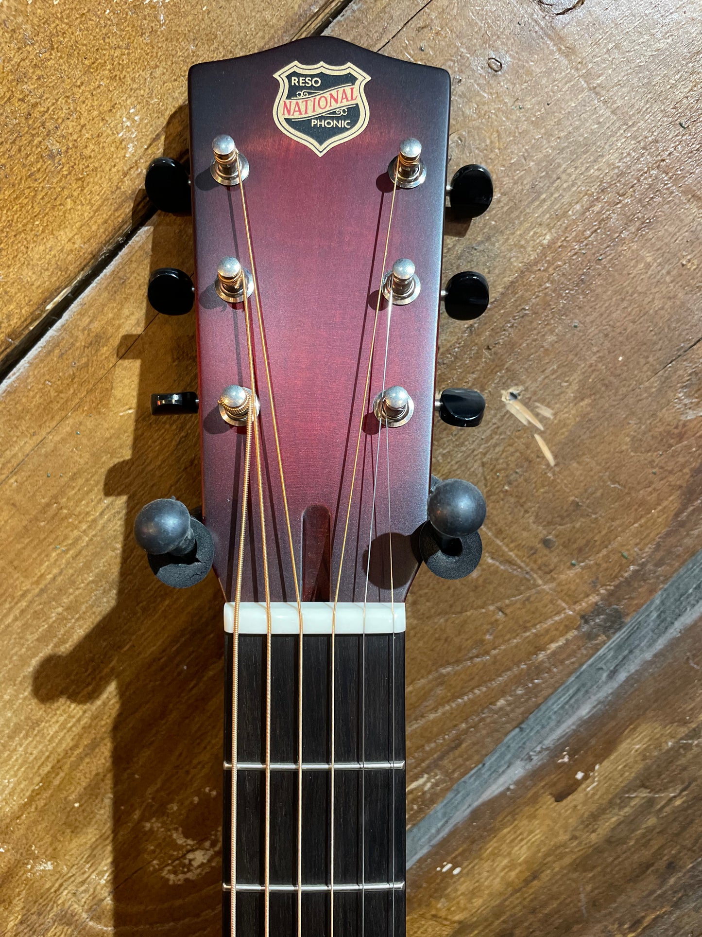 National Rosita Resonator, Cherry Red/Blackburst