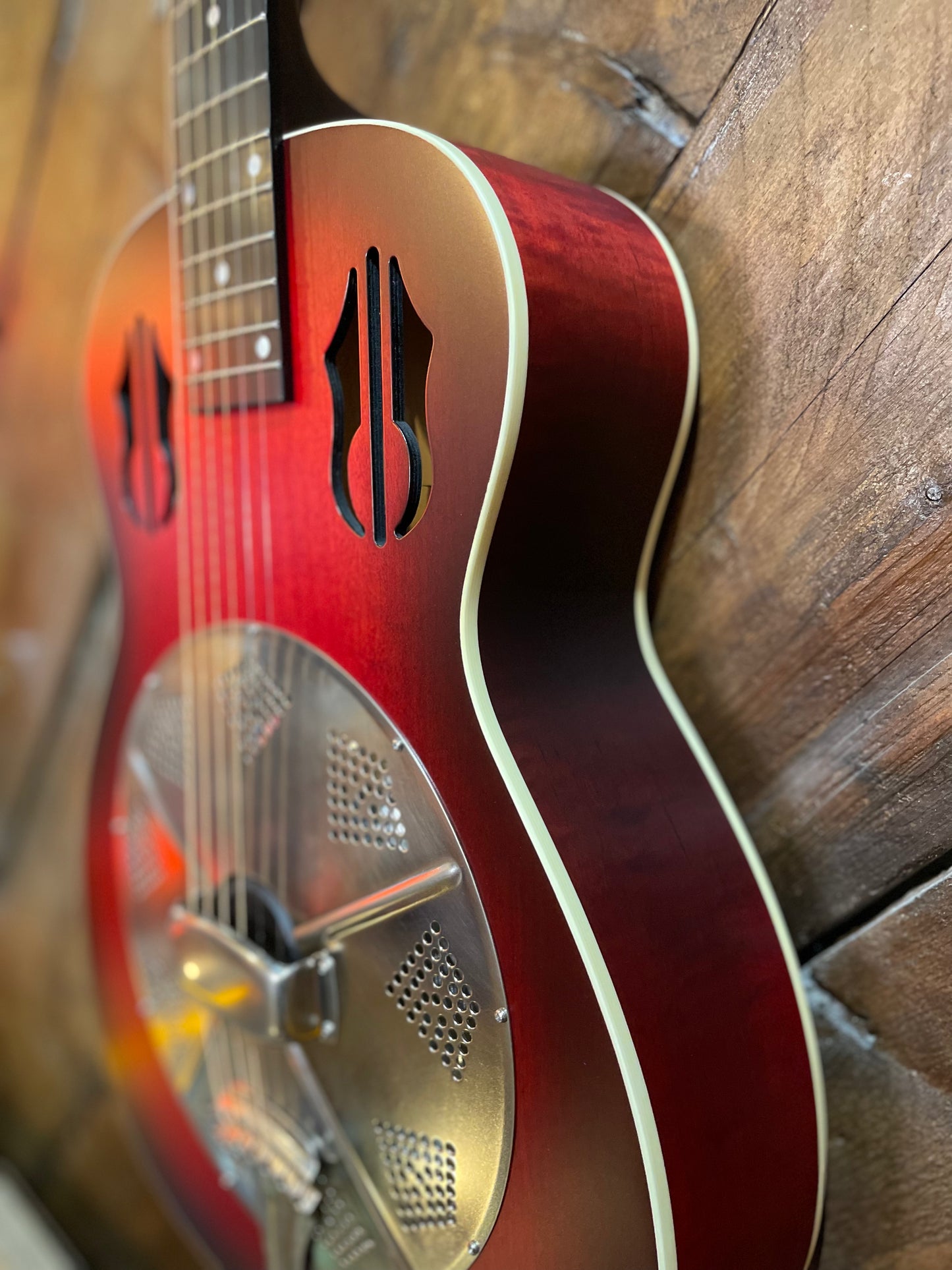National Rosita Resonator, Cherry Red/Blackburst