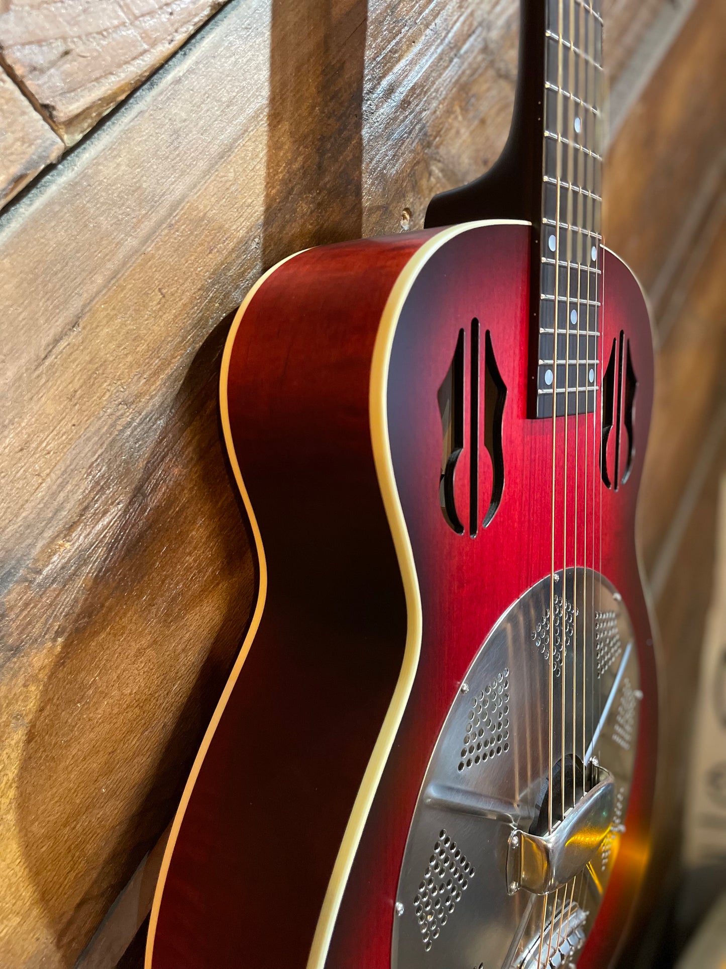 National Rosita Resonator, Cherry Red/Blackburst