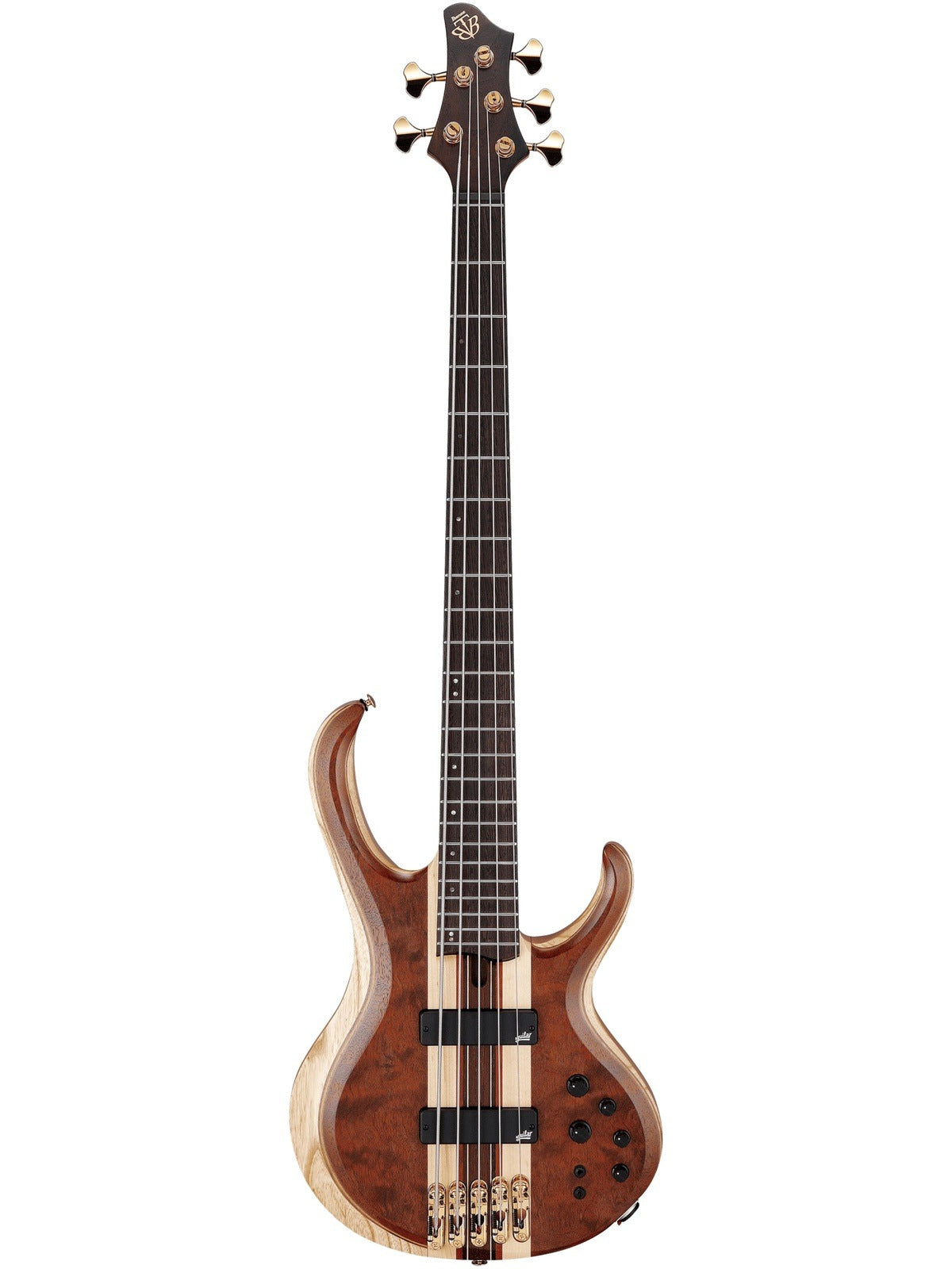 Ibanez BTB1835 5-String Electric Bass, Natural Shadow Low Gloss