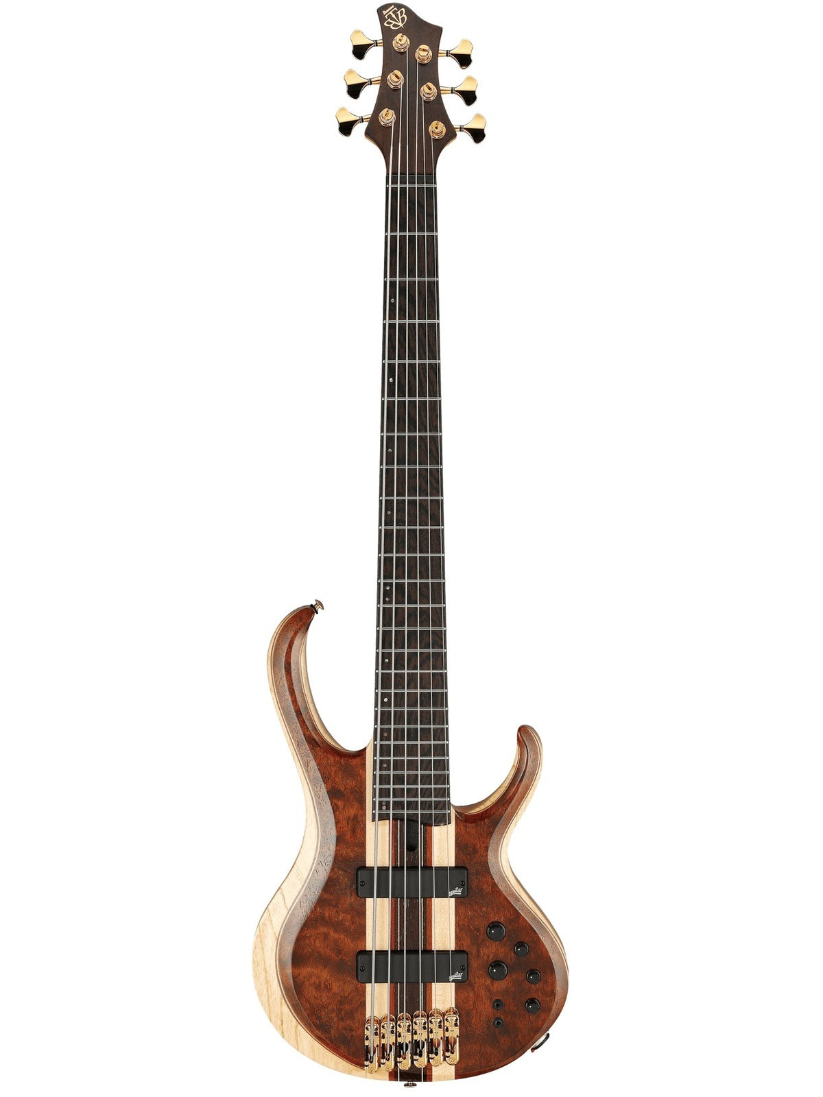 Ibanez BTB1836 6-String Electric Bass, Natural Shadow Low Gloss