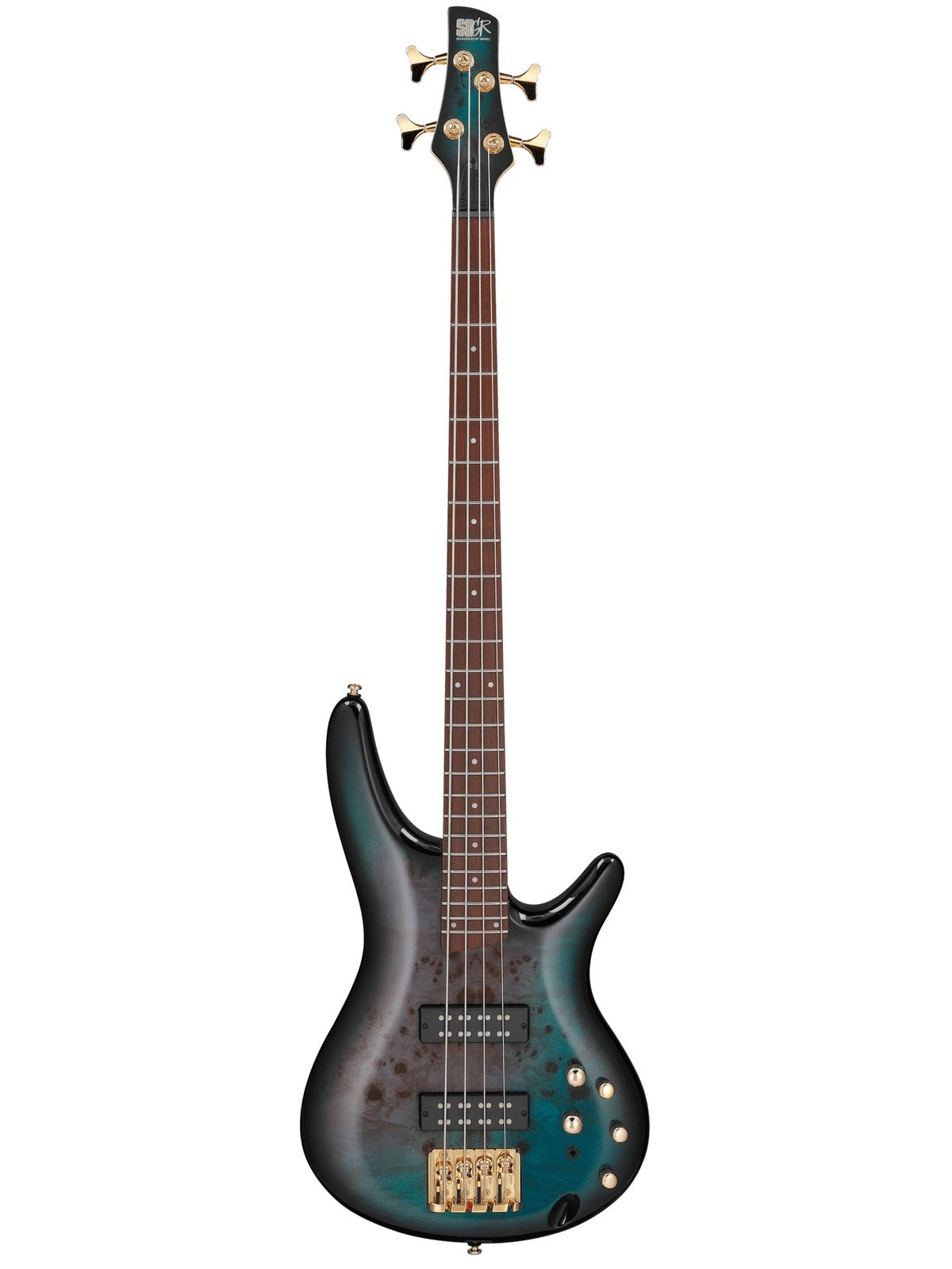 Ibanez SR400EPBDX 4-String Electric Bass, Tropical Seafloor Burst