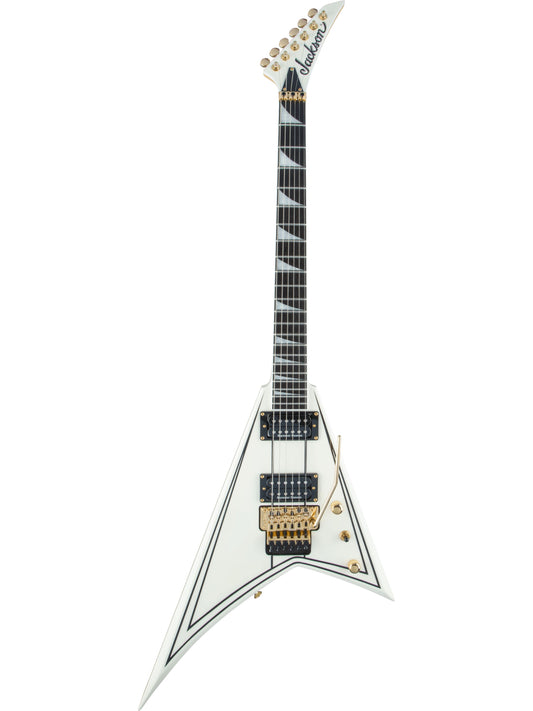 Jackson Pro Series Rhoads RR3, Ivory w/ Black Pinstripes