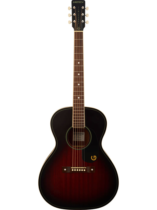 Gretsch Jim Dandy Concert Acoustic Guitar, Deep Cherry Burst
