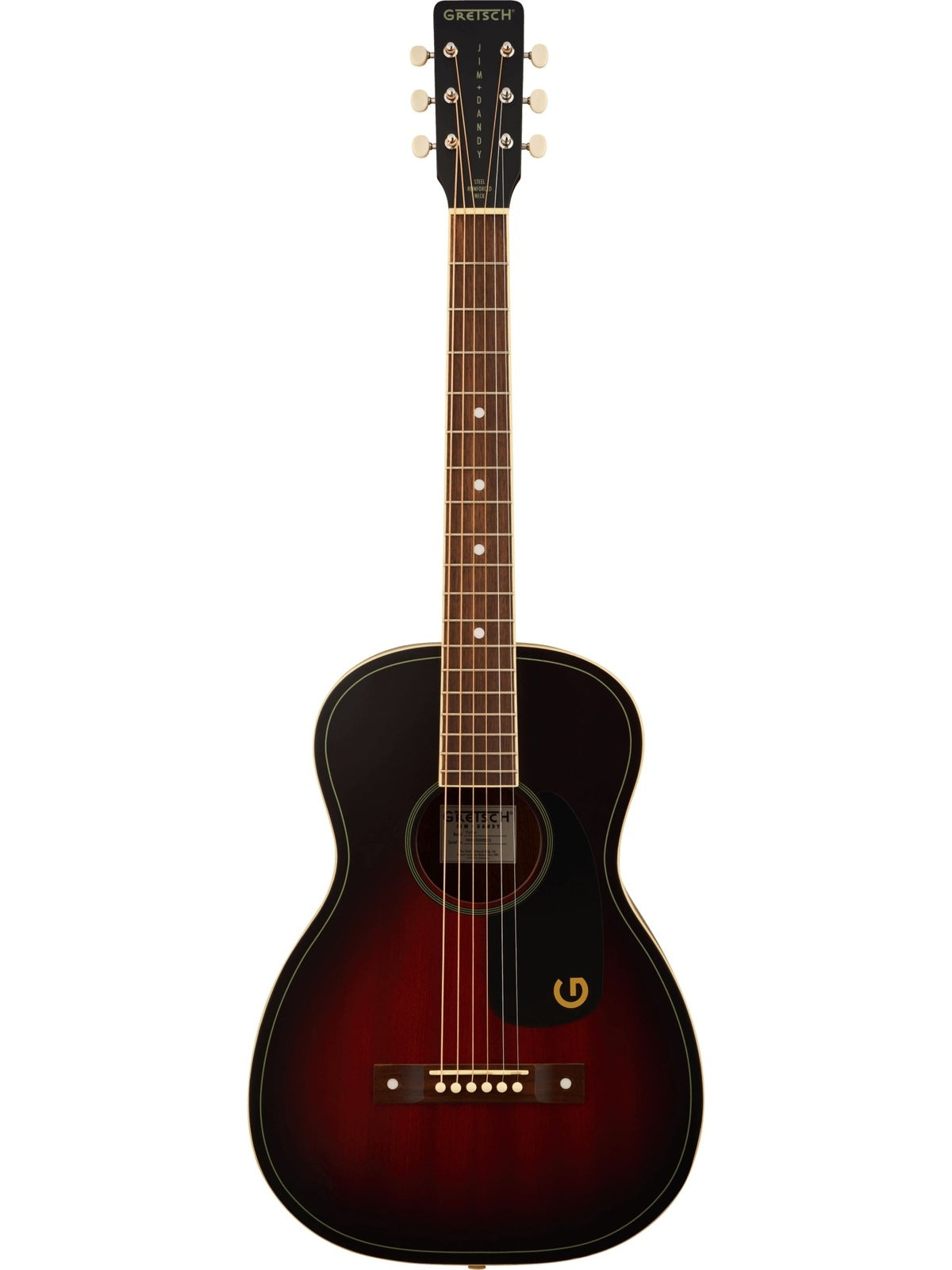 Gretsch Jim Dandy Parlor, Deep Cherry Burst