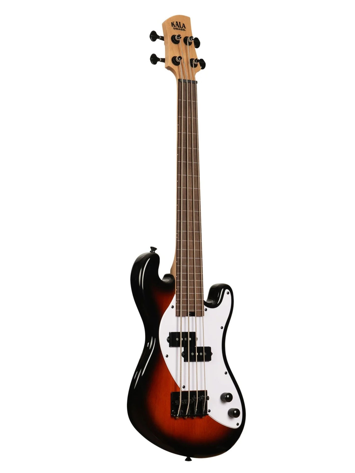 Kala Solid Body Fretless U-Bass, Sunburst