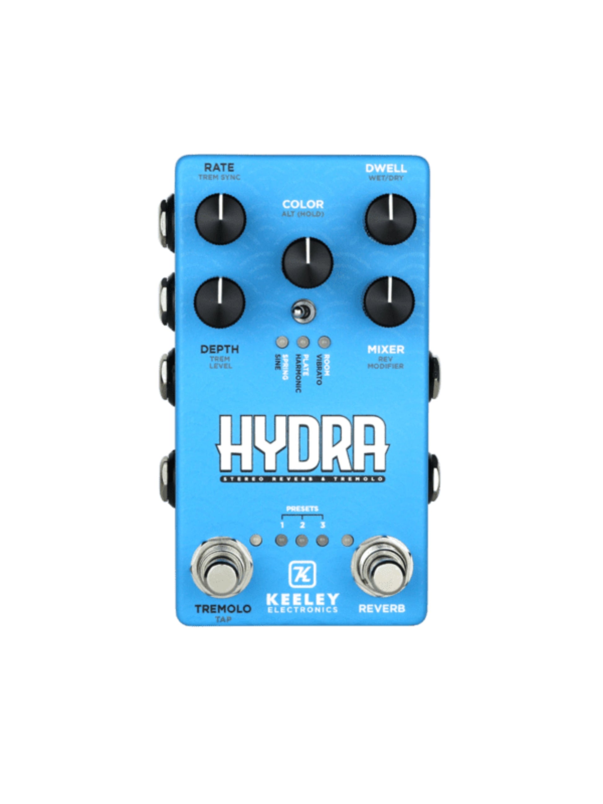 Keeley Electronics Hydra, Reverb/Tremolo