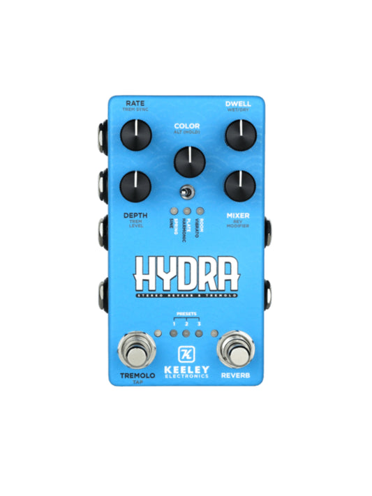 Keeley Electronics Hydra, Reverb/Tremolo