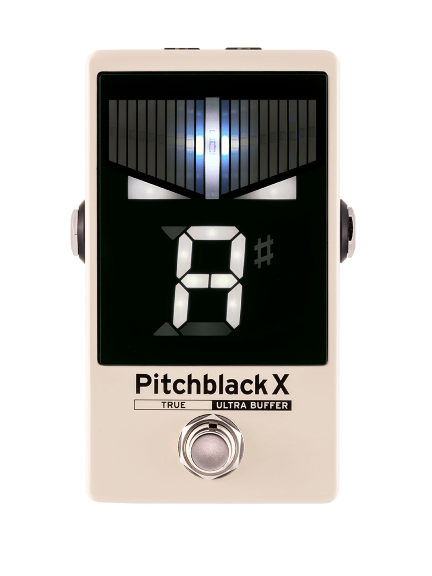 Korg Pitchblack X Chromatic Pedal Tuner, Limited Edition Cream