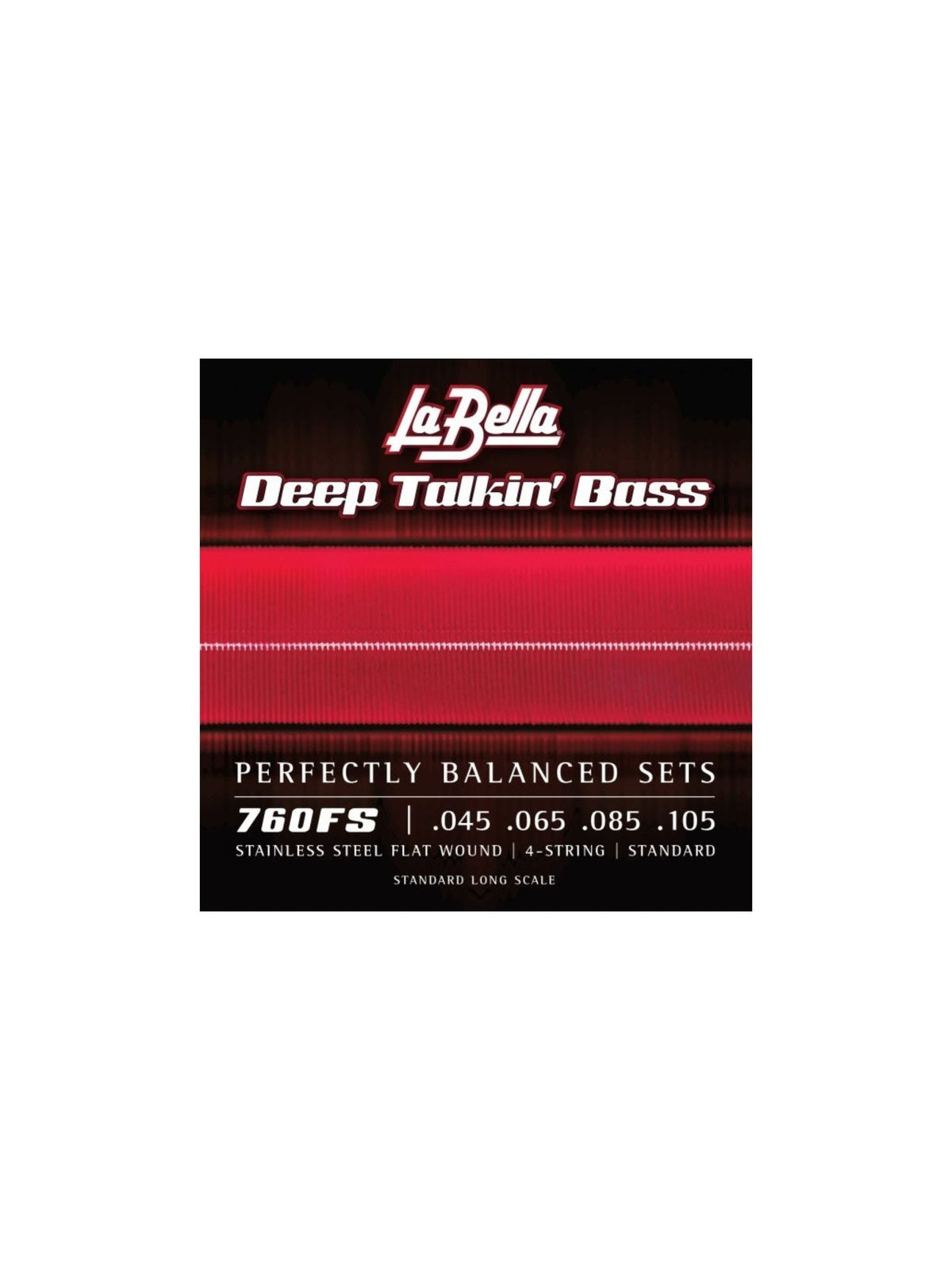 La Bella 760FS Deep Talkin' Bass Flats - Standard 45-105