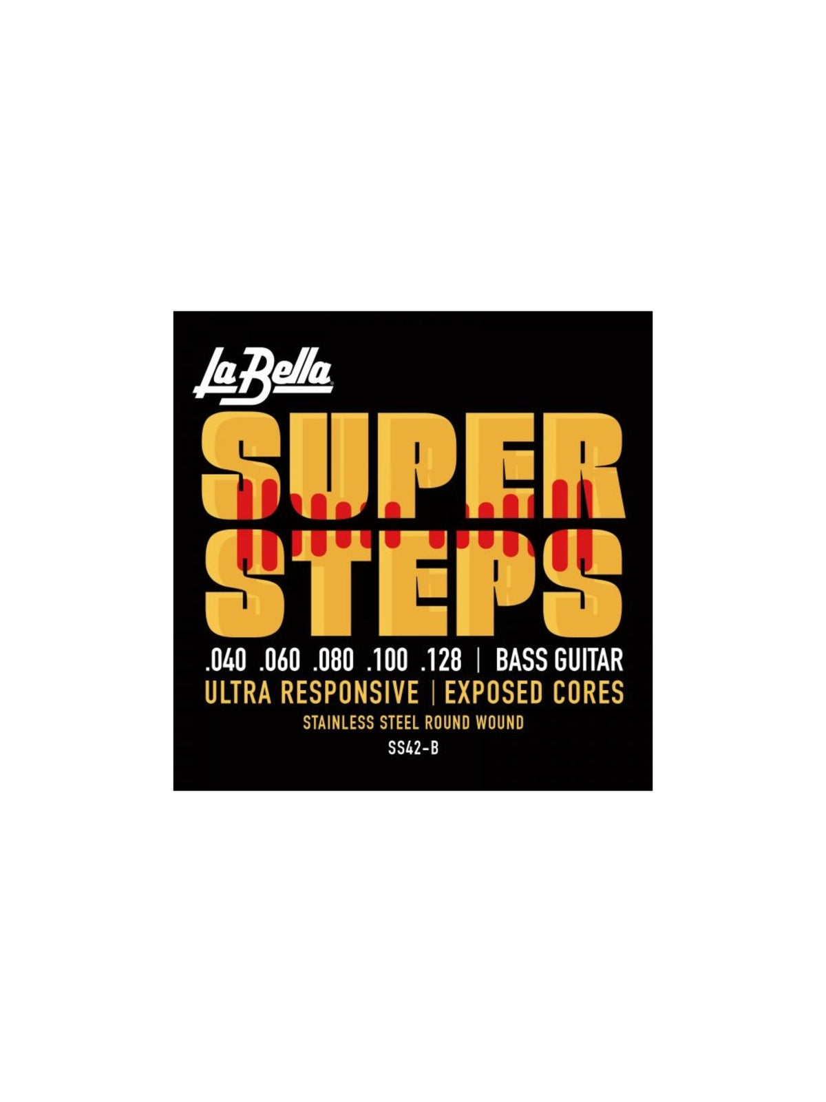 La Bella SS42 Bass Super Steps 40-100