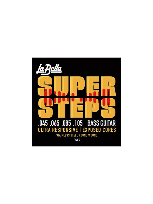 La Bella SS45 Bass Super Steps 45-105