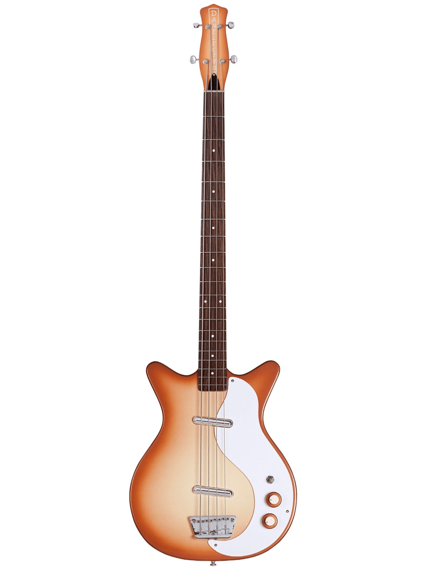 Danelectro 59DC Long Scale Bass, Copper Burst