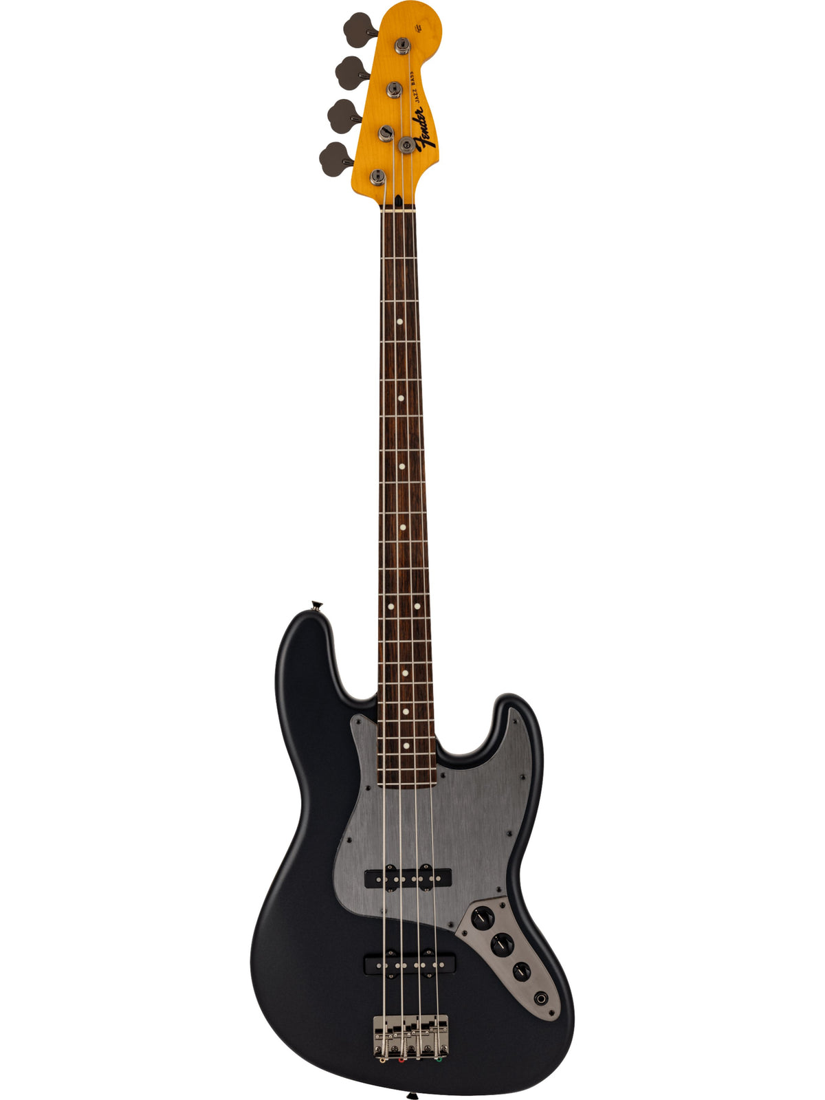 Fender MIJ Hybrid II 2026 Collection Jazz Bass, Matte Phantom Black