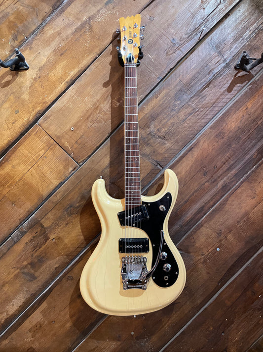 S/H 1969 Mosrite Firstman MKI, Vintage White