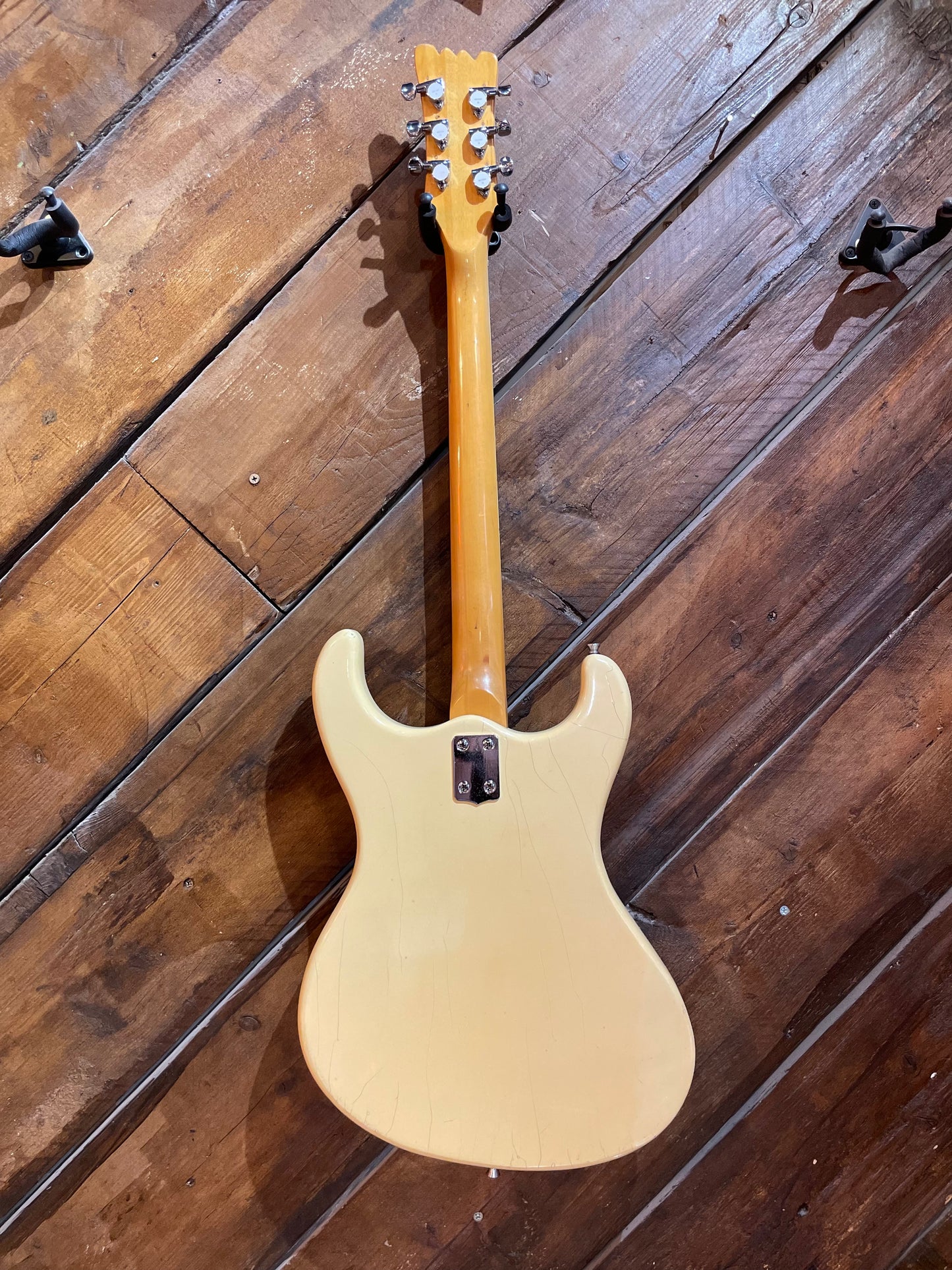 S/H 1969 Mosrite Firstman MKI, Vintage White