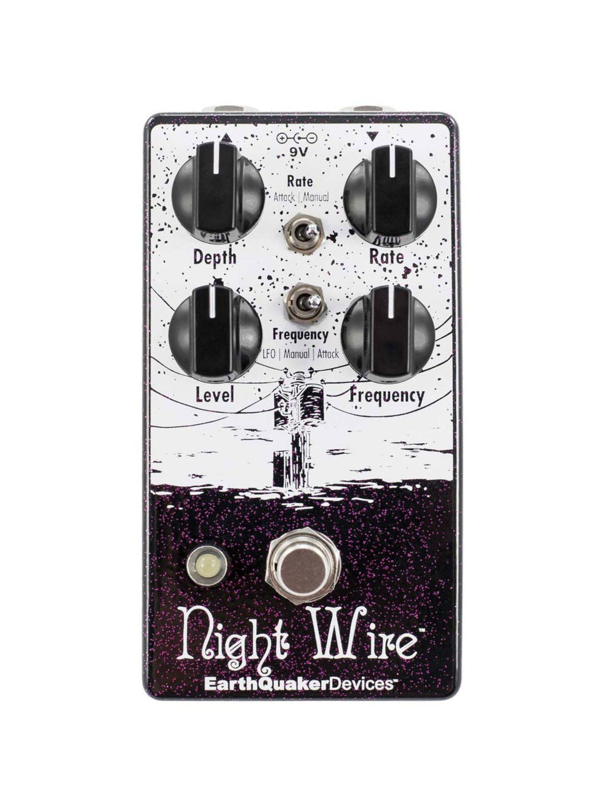 EarthQuaker Devices Night Wire® Harmonic Tremolo Pedal