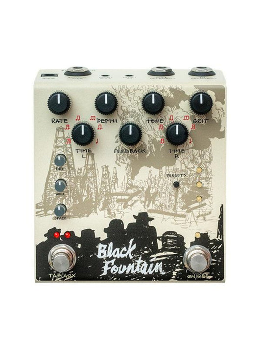 Old Blood Noise Endeavors Black Fountain Stereo, Oil Can Delay