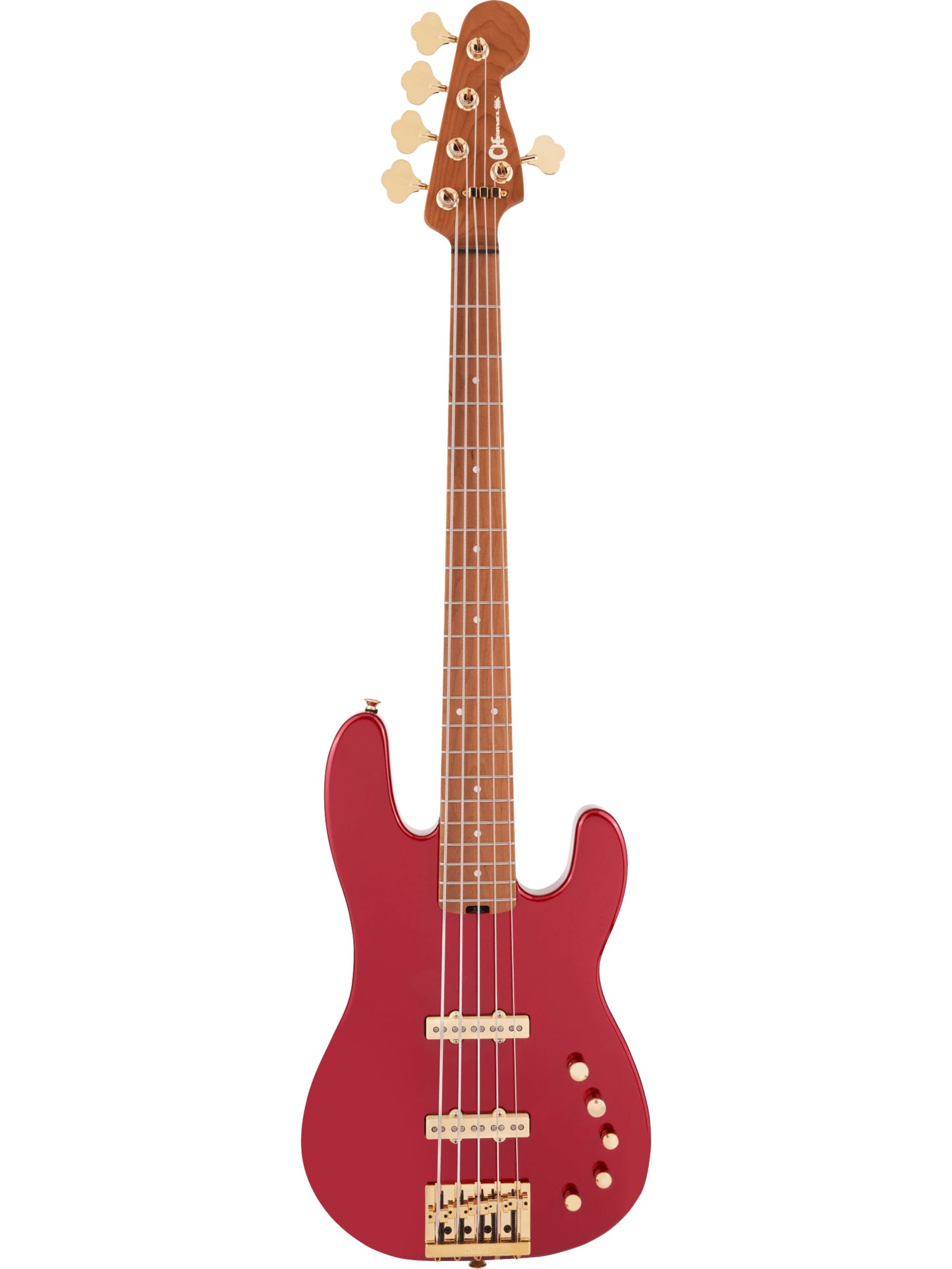 Charvel Pro Mod San Dimas Bass JJ V, Candy Apple Red