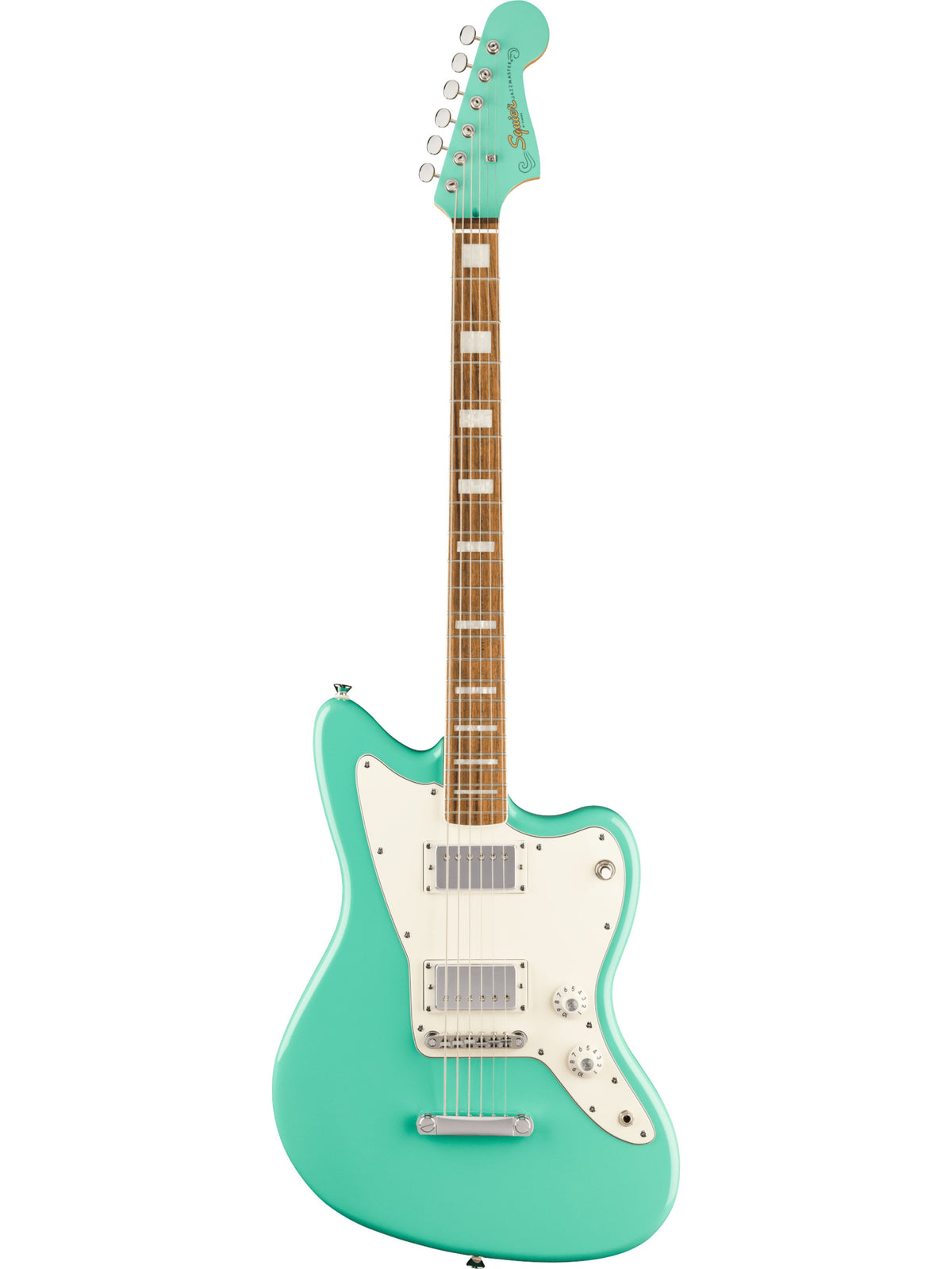 Squier Paranormal Baritone Jazzmaster HH, Sea Foam Green