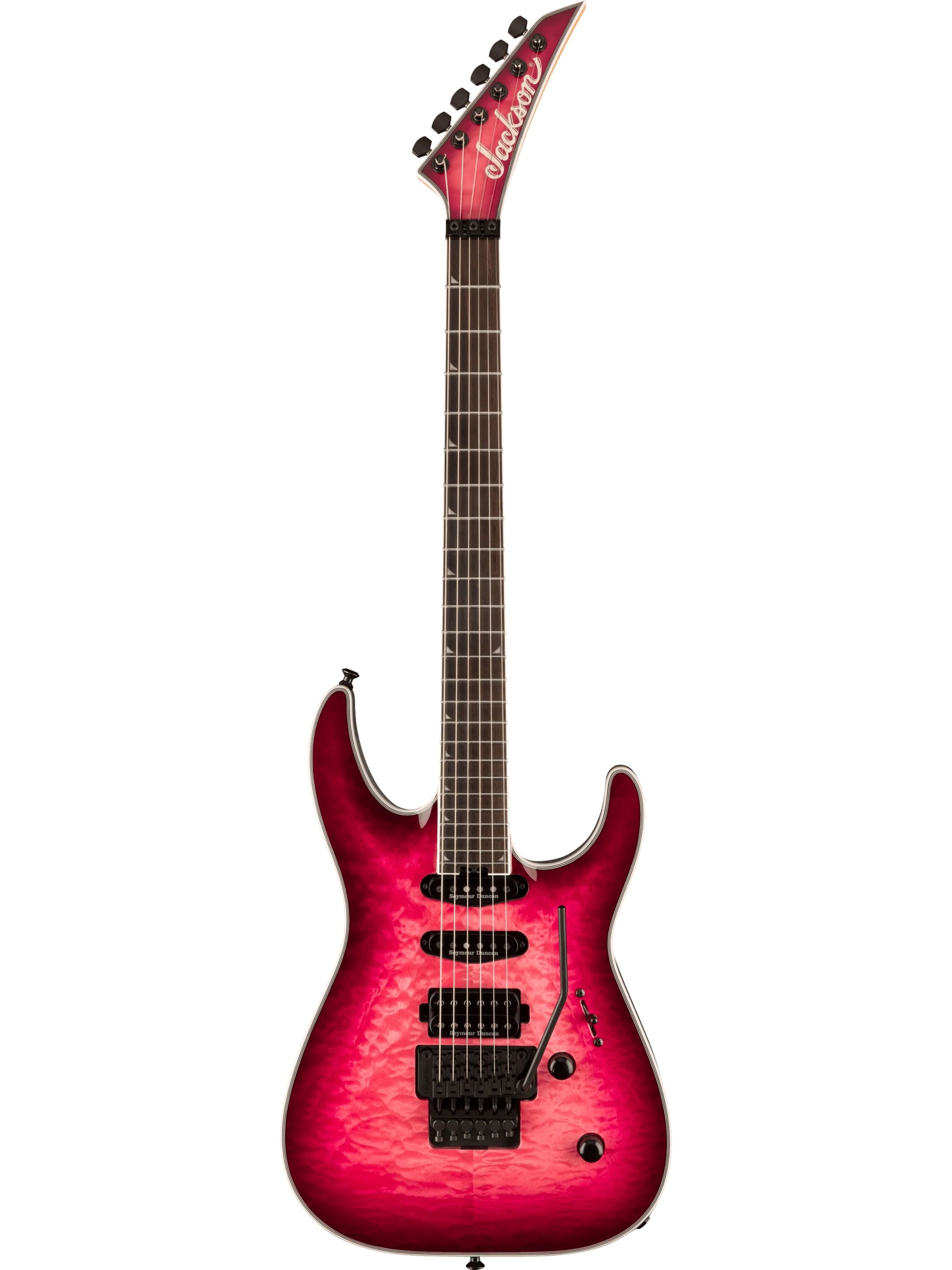 Jackson Pro Plus Soloist Series SLA3Q, Fuschia Burst