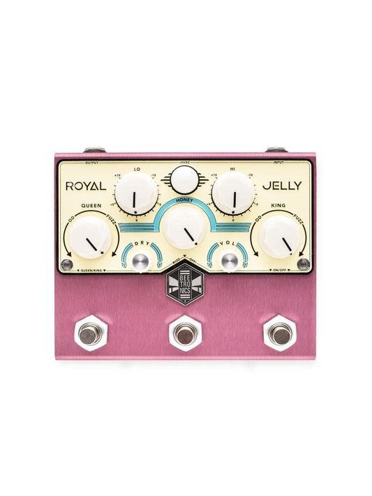 Beetronics Royal Jelly OD/Fuzz Blender Ltd Edition Majin Bee Guitar Pedal