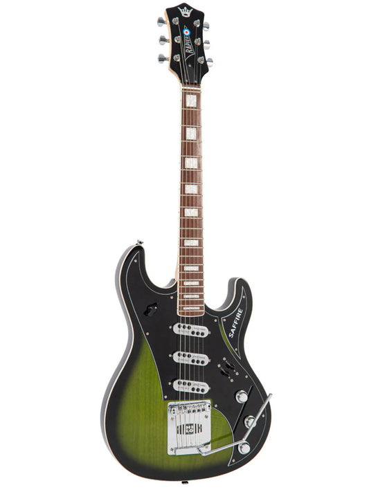 Rapier Saffire Ultra Electric Guitar, Greenburst