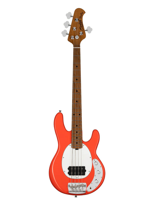 Sterling By Music Man Ray4 Short Scale, Fiesta Red
