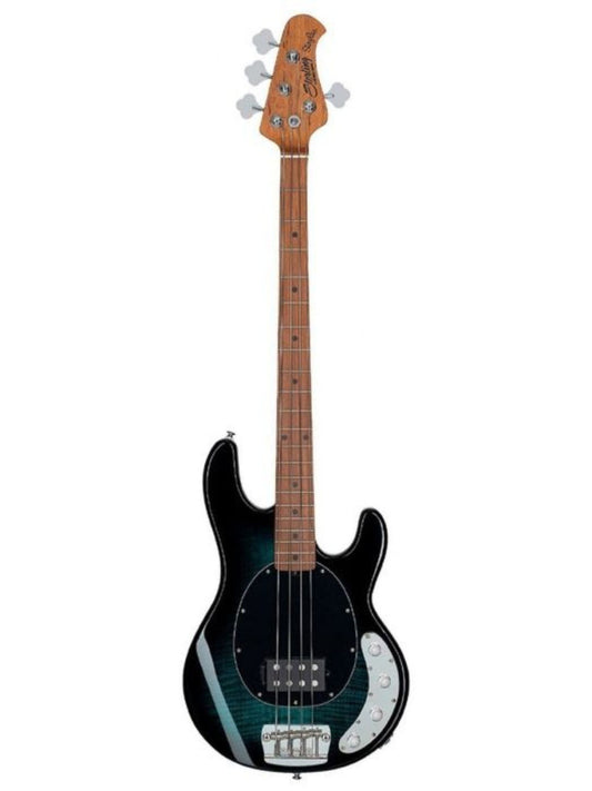 Sterling By Music Man Ray34 Flamed Maple, Teal