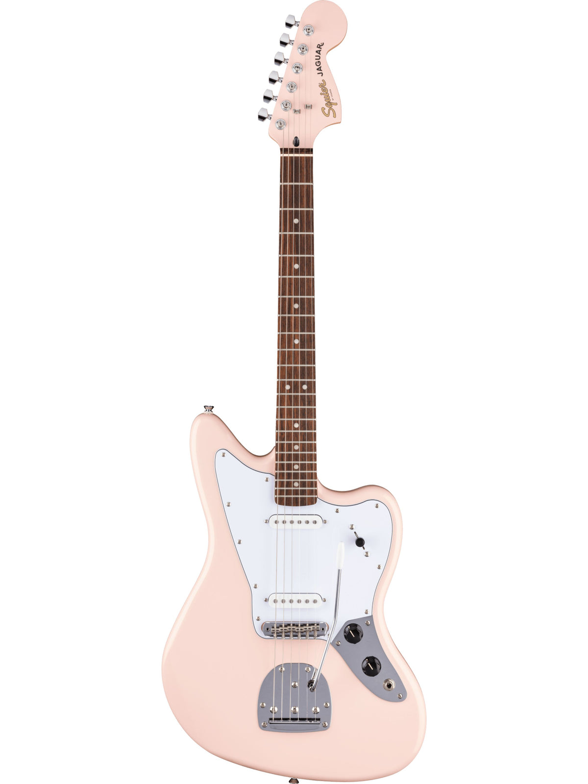 Squier Limited Edition Affinity Jaguar, Shell Pink