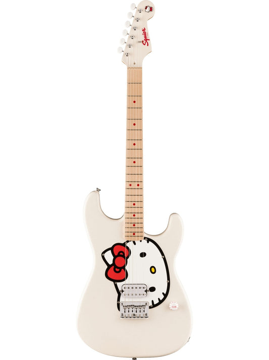 Squier by Fender x Hello Kitty Limited Edition Stratocaster, White