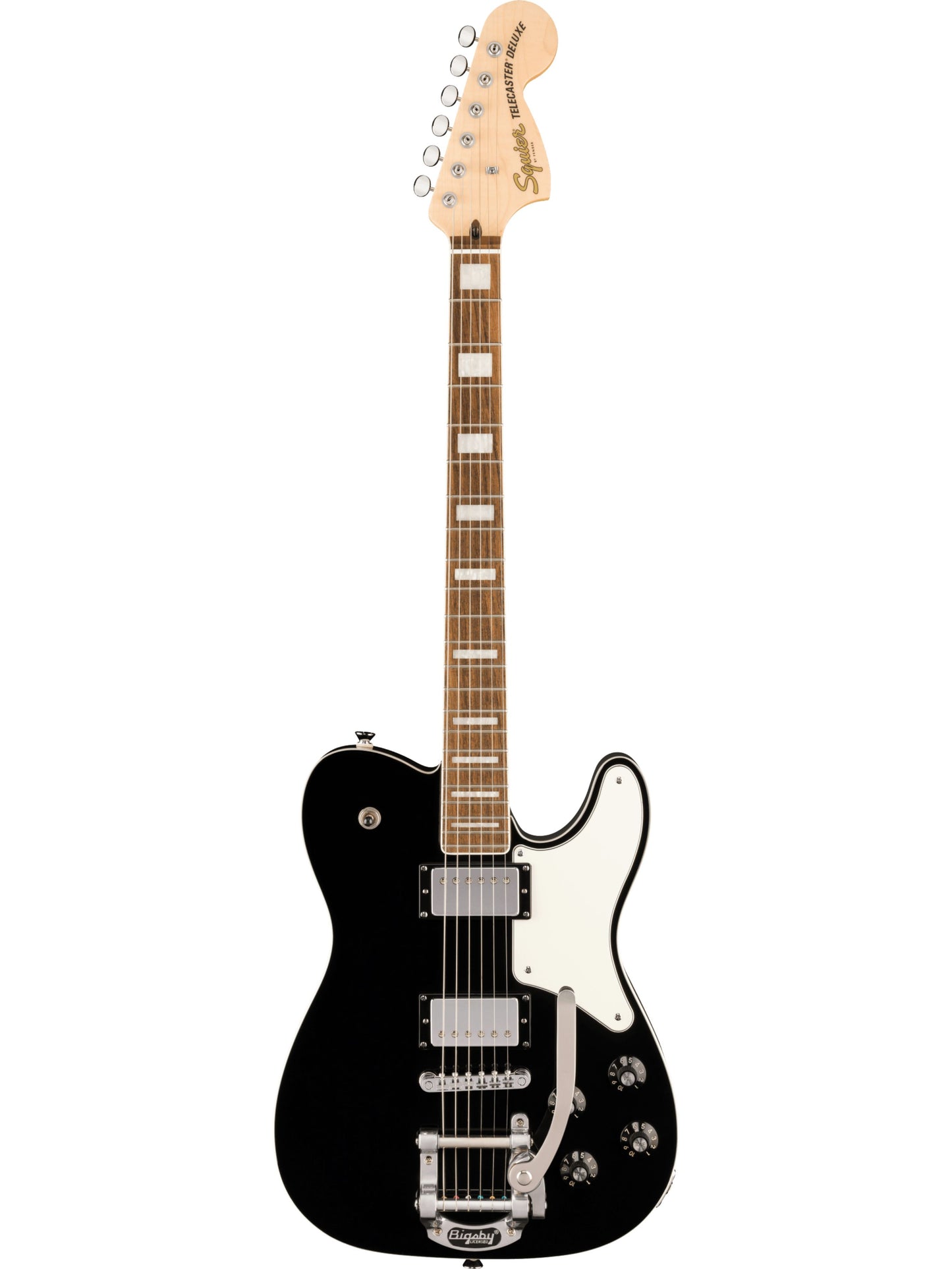 Squier Paranormal Troublemaker Telecaster Deluxe with Bigsby, Black