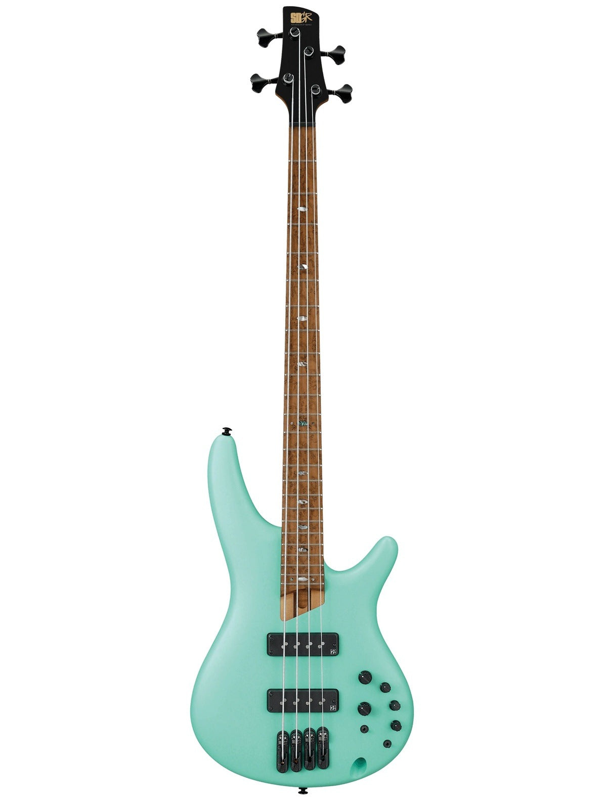 Ibanez SR1100B Electric Bass, Sea Foam Green Matte Demo Model, discontinued