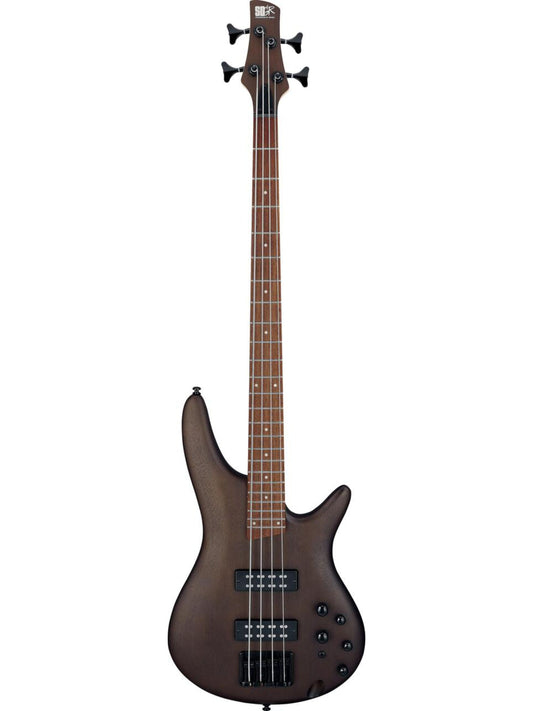 Ibanez SR300E Electric Bass, Walnut Flat
