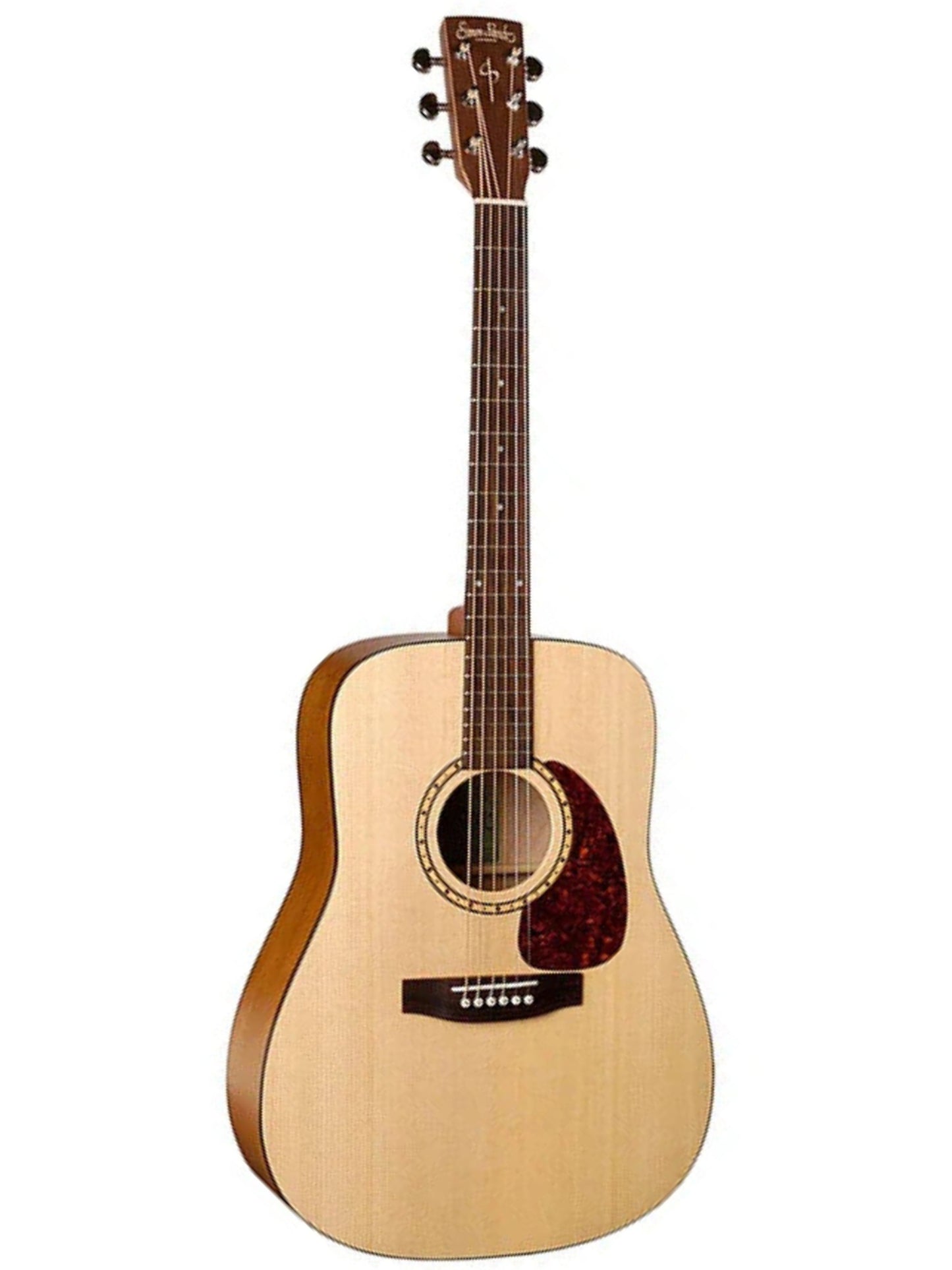 Simon & Patrick Woodland Spruce Dreadnought Acoustic Guitar, Natural