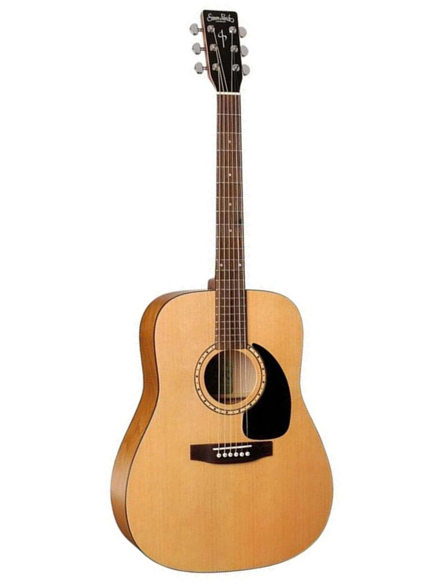 Simon & Patrick Woodland Cedar Dreadnought Acoustic Guitar, Natural