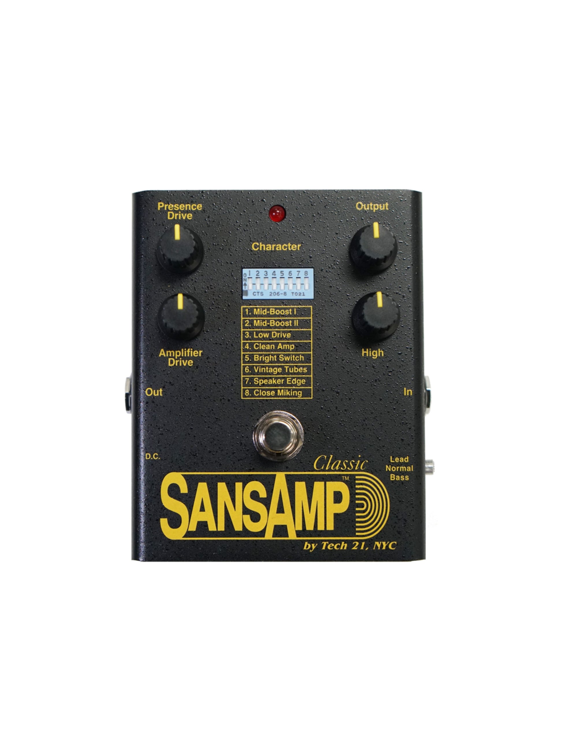 Tech 21 SansAmp Classic Bass Pedal
