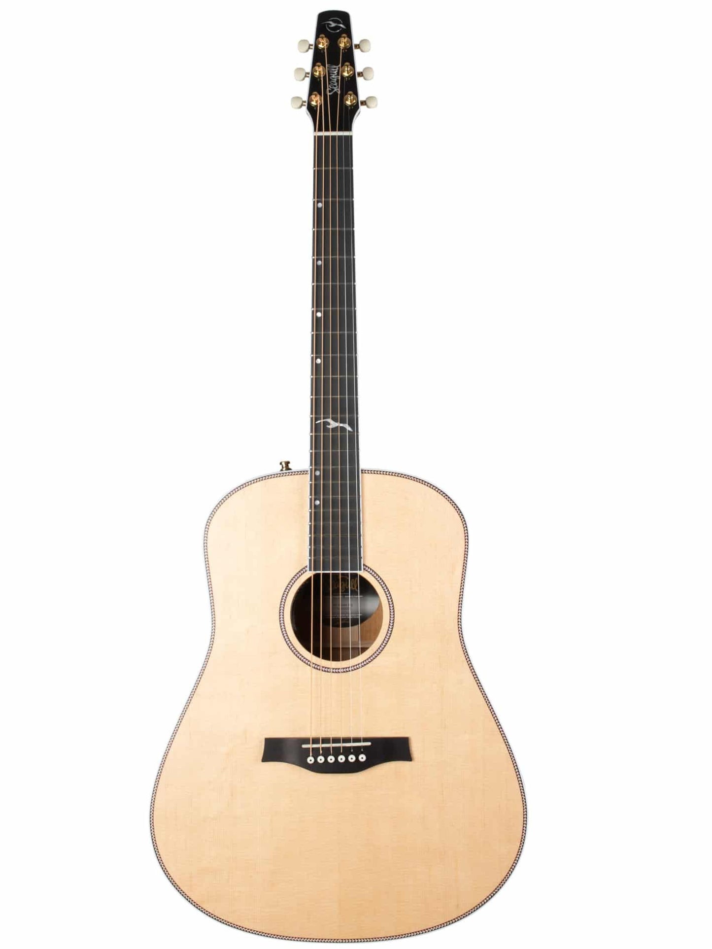 Seagull Artist Mosaic Anthem EQ Electro Acoustic Guitar, Natural