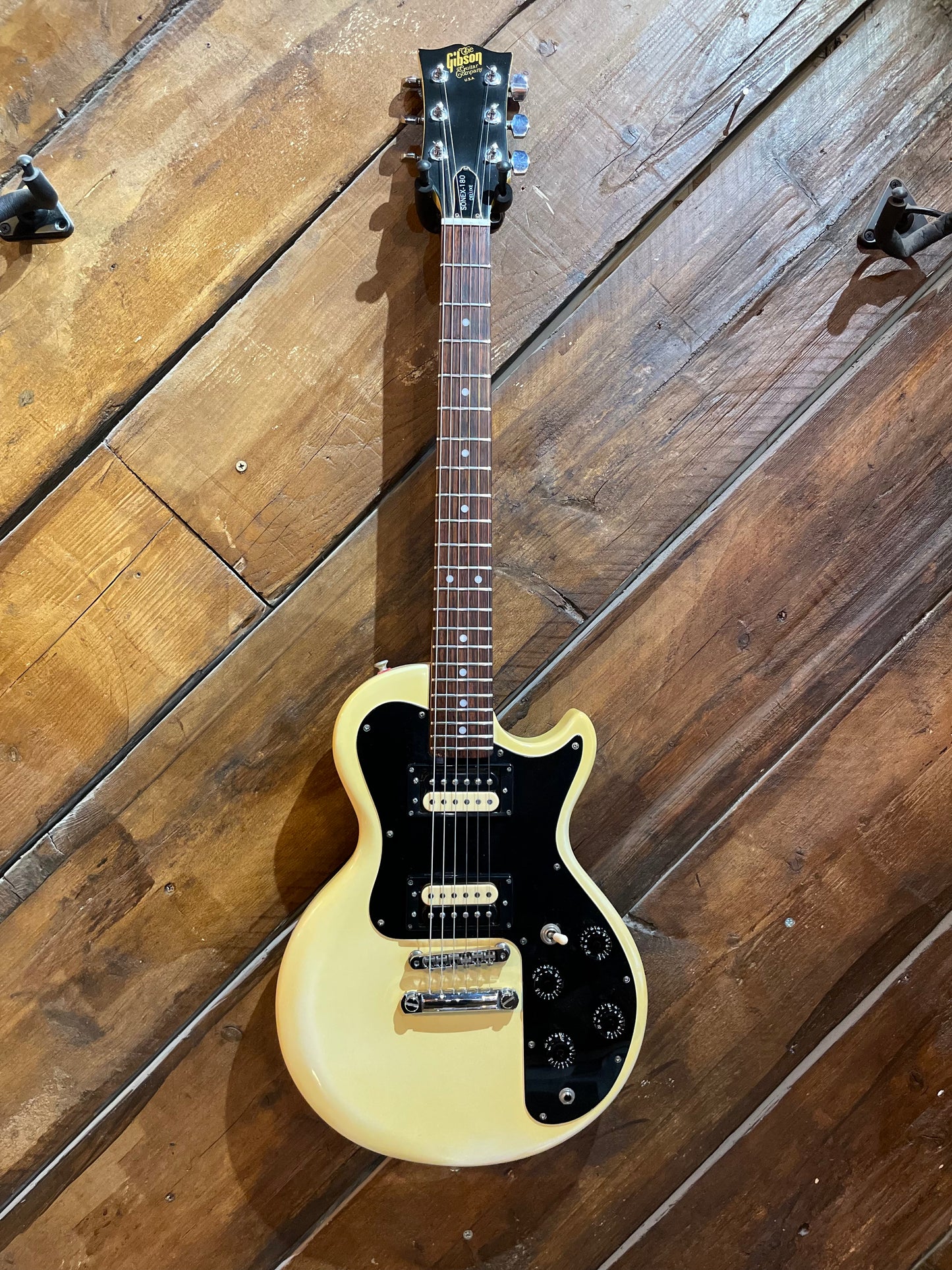 S/H 1980 Gibson Sonex 180 Deluxe, White
