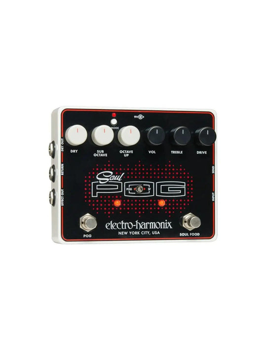 Electro Harmonix Soul POG Overdrive / Octave Multi-Effect Pedal