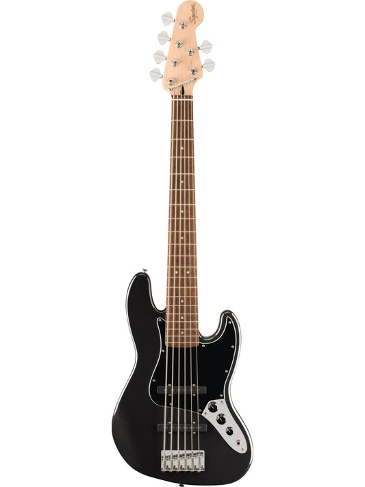 Squier by Fender Affinity Jazz Bass VI, Black Metallic
