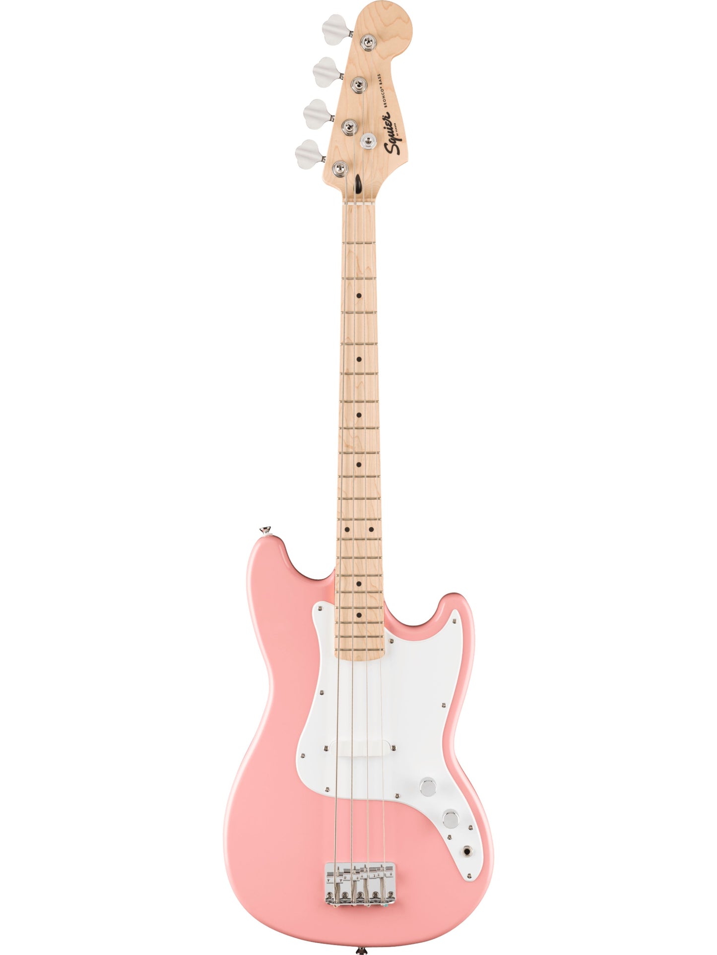 Squier FSR Sonic Bronco Bass, Shell Pink