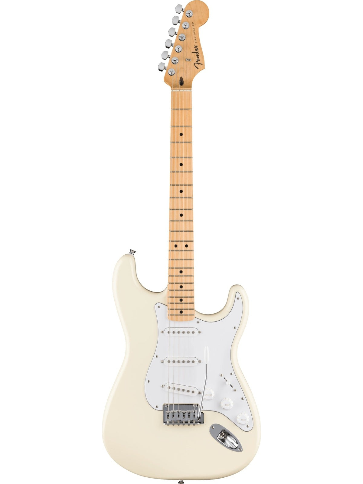 Fender Standard Stratocaster Maple Fretboard, Olympic White