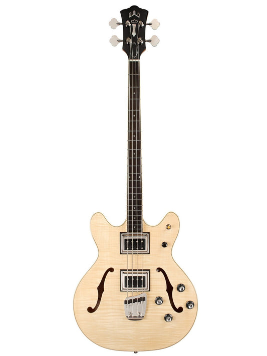 Guild Starfire Bass II, Flamed Maple Natural