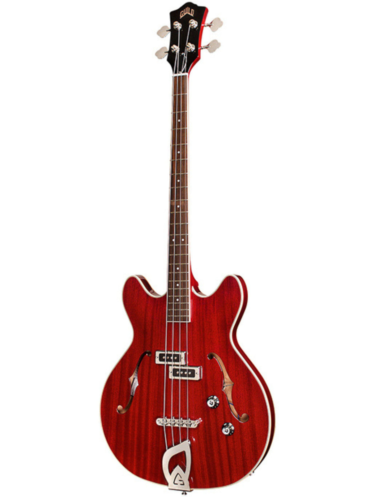 Guild Starfire I Electric Bass, Cherry Red