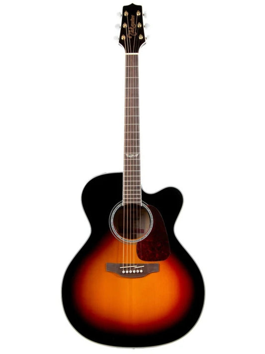 Takamine GJ72CE Jumbo Acoustic Guitar, Brown Sunburst