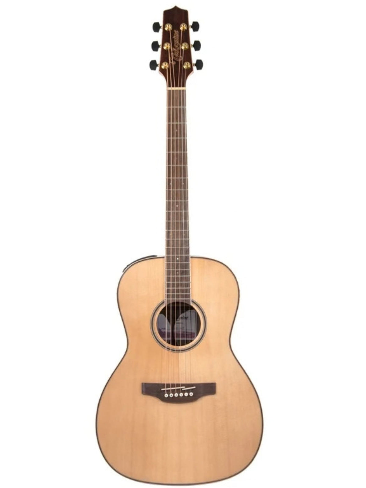 Takamine GY93E New Yorker Parlor Electro-Acoustic Guitar, Natural