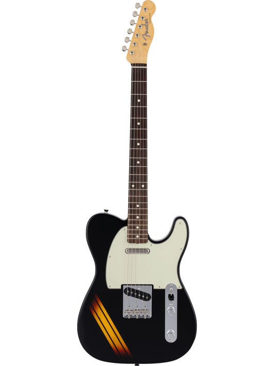 Fender MIJ 2025 Traditional II 60s Telecaster, Competition Black/Three Tone Sunburst