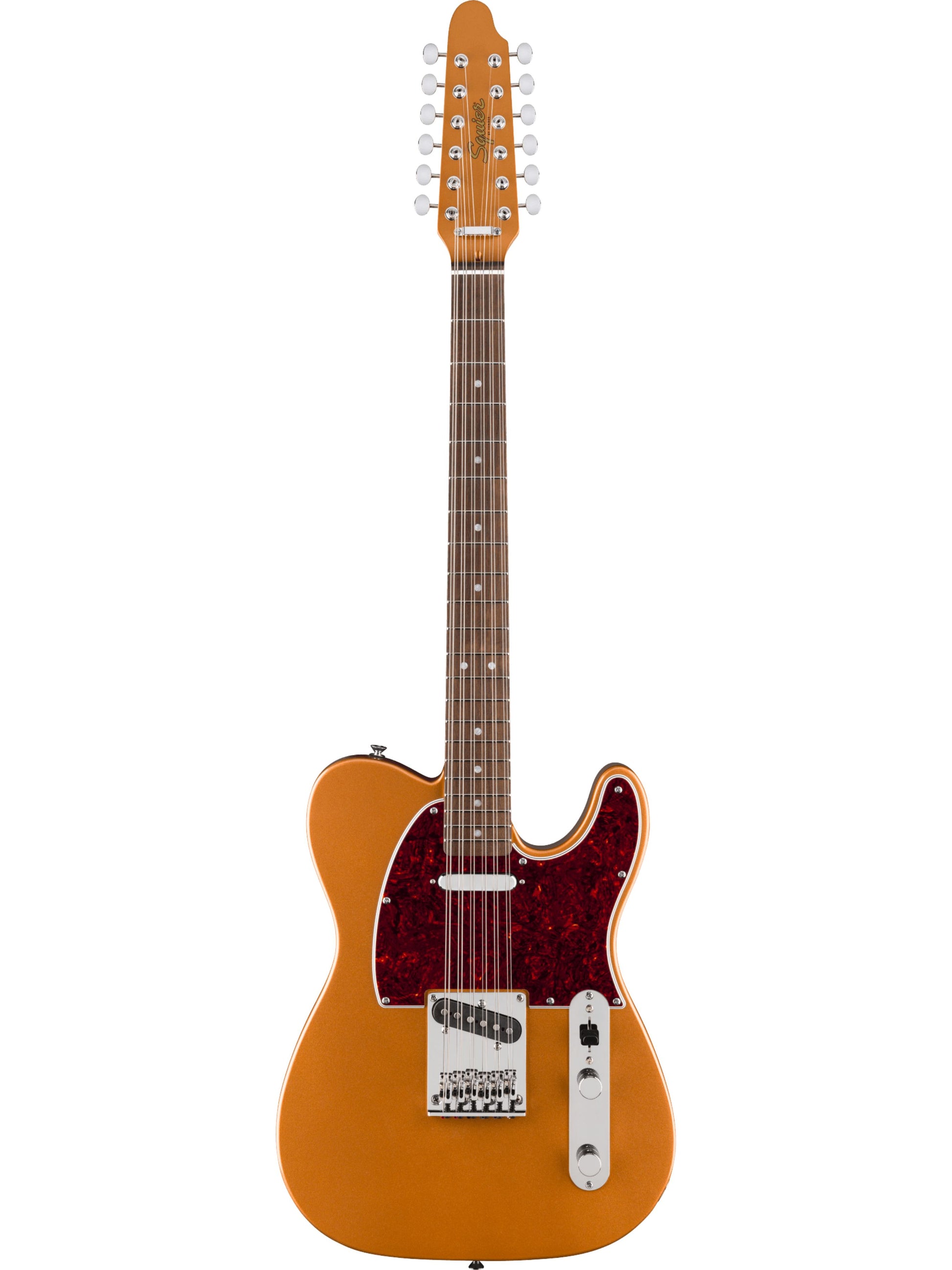 Squier Paranormal Series Troy Van Leeuwen Signature Telecaster XII, Copper